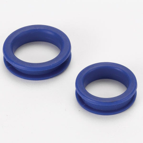 HR Rubber Finger Ring Blu