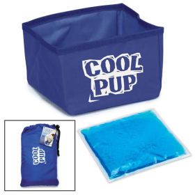 Cool Pup Portable Bowl Blu
