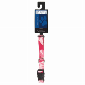 CC Camo Collar 10-16In Pnk