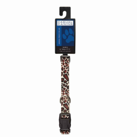 CC Animal Print Collar 10-16In Giraffe