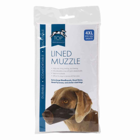 TP Lined Nylon Muzzle 10.75InSnout 4XL