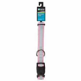 GG Reflective Collar 14-20In Pnk