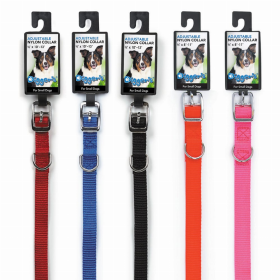 DGR 5/8in Nylon Collar 10in Neon Org