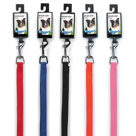 DGR 5/8in Nylon Lead 72in Neon Pink
