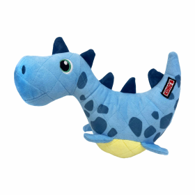 KONG(R) Dynos(TM) Roars Blue Dog Plush Toy Medium/Large