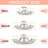 Puppy Feeder Bowl, Stainless Steel Dog Bowls for Puppy, Food Feeding Weaning Bowl for Small Medium Large Dogs (Large Size, 13.4 Inch)
