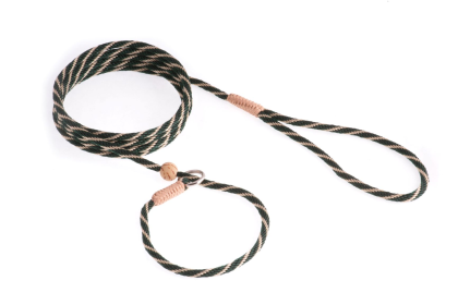 Nylon Slip Lead With Stopper (6 ft  x 1/8in or 4mm) (size: 6 ft  x 1/8in or 4mmStyleQuart)