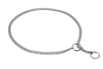 Slip Curve Show Chain Collar (16 in x 1.4 mm) (size: 16 in x 1.4 mm)