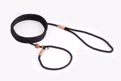 Nylon Slip Lead With Stopper (6 ft  x 1/8in or 4mm) (size: 6 ft  x 1/8in or 4mmStyleHalf Pint)