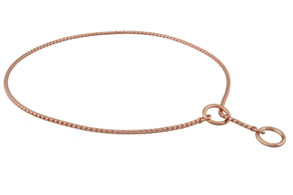 Slip Snake Show Chain Collar (16 in x 2.4mm) (size: 16 in x 2.4mmPrint DesignGot Milk? Moo Cow Print)