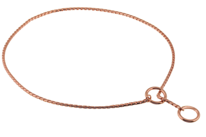 Slip Snake Show Chain Collar (26 in x 3.0mm) (size: 26 in x 3.0mmPrint DesignPatriotic Donuts)