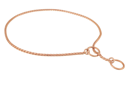 Slip Snake Show Chain Collar (20 in x 3.8mm) (size: 20 in x 3.8mmPrint DesignRescue Dog -Live, Love, Rescue)