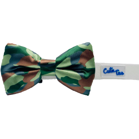 Cutie Ties Dog Bow Tie (size: One SizeColorPine Green)