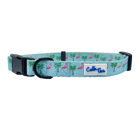 Cutie Ties Fun Design Dog Collar (size: LargeColorMultineon)