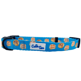 Cutie Ties Fun Design Dog Collar (size: SmallColorRed)