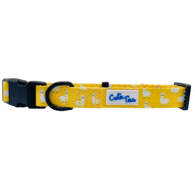 Cutie Ties Fun Design Dog Collar (size: SmallColorTeal Green)