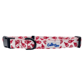 Cutie Ties Fun Design Dog Collar (size: SmallColorOlive Green)