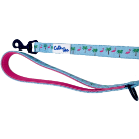 Cutie Ties Fun Design Dog Leash (size: LargeColorBlack Gold)