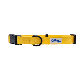Cutie Ties Fun Design Dog Collar (size: LargeColorBeige)