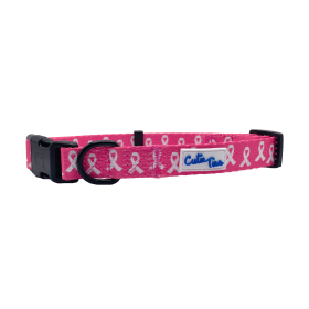 Cutie Ties Fun Design Dog Collar (size: LargeColorGold / Hunter Green)
