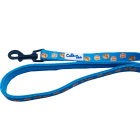 Cutie Ties Fun Design Dog Leash (size: LargeColorPurple)