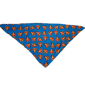 Cutie Ties Tie On Dog Bandana (size: SmallColorBlue Combination)