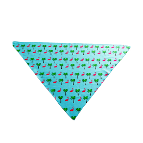 Cutie Ties Tie On Dog Bandana (size: SmallColorBlack - Pink - Blue)