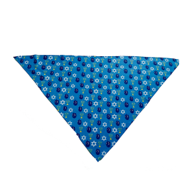 Cutie Ties Tie On Dog Bandana (size: SmallColorPurple Combination)