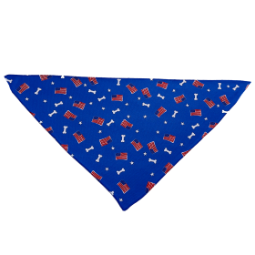 Cutie Ties Tie On Dog Bandana (size: SmallColorLight Brown)