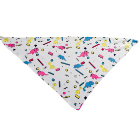 Cutie Ties Tie On Dog Bandana (size: SmallColorBurgundy)