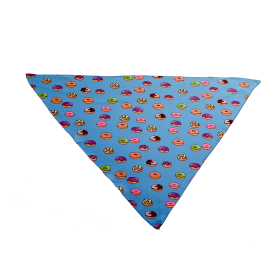 Cutie Ties Tie On Dog Bandana (size: SmallColorBurgundy Multicolor)