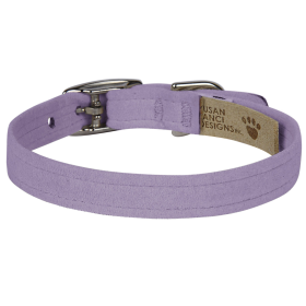Susan Lanci Designs Plain Collar (Color: French Lavender, size: XL)