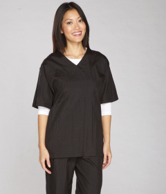 TP V-Neck Grooming Smock (Color: black, size: XL)