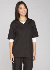 TP V-Neck Grooming Smock (Color: black, size: small)