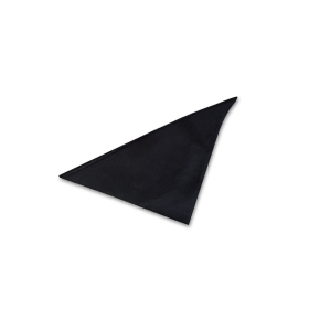 Dog Bandana (Color: black, size: Large - 28")