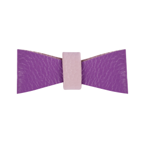 Dog Bow Tie (Color: Lavish Lavender, size: large)