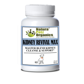 Kidney Revival Max Master Blend Kidney Cleanse & Support Capsules* Adult & Senior Dogs (size: DOG 150 caps - 500 mg.)
