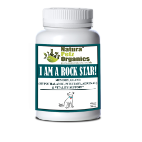 I Am A Rock Star - Memory, Gland (Hypothalamic, Pituitary And Adrenal) & Vitality Support* (size: DOG/ 150 caps / 500 mg)