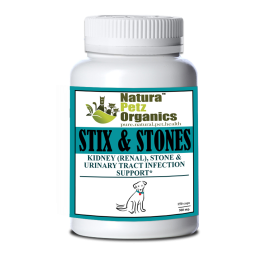Stix And Stones Capsules* Kidney, Urinary Tract Infection & Stone Support* (size: DOG/ 150 caps / 500 mg / Size 1 Cap)