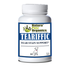 Teariffic - Tear Stain Support For Dogs* Tear Stain Support For Cats* (size: Dog 150 caps - 500 mg Size 1 Cap /)