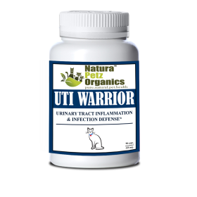 Uti Warrior Max* Urinary Tract Inflammation & Infection Support* Dogs Cats (size: CAT 325 mg. / 90 Caps Size 3 No Flavor)