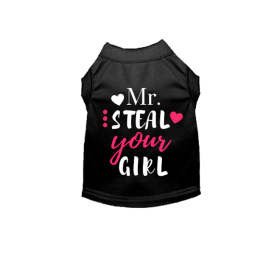 Mr. Steal Your Girl (Color: black, size: large)