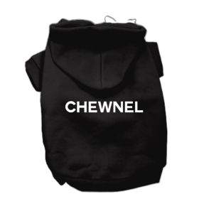 My Fab Chewnel Warm Dog Hoodie (Color: black, size: 2X Large)