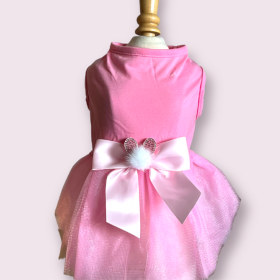 My Fuzzy Easter Bunny Dog Dress (size: large)
