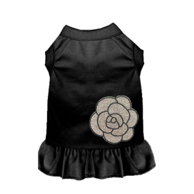My Glam Camellia (Color: black, size: X Large)