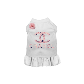 Pretty in Floral CC Dress (Color: White, size: small)
