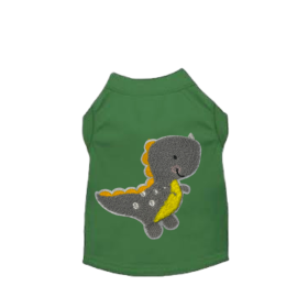 Baby Dino Tee (Color: Green, size: small)
