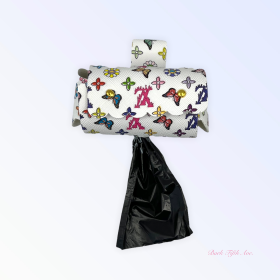 Summer Butterfly Pickup Bag Holder - LIMITED EDITION (Color: WHITE LV)