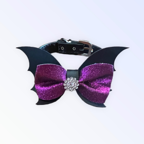 Fa-BOO-lous Bat Collar (size: small)