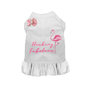 Flocking Fabulous (Color: White, size: X Small)